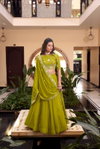 LNB1439PPK Weone Silk With Sequins Embroidery Work Lehenga With Blouse Dupatta Wholesale Online